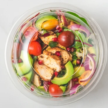 Salat i porsjonsboks